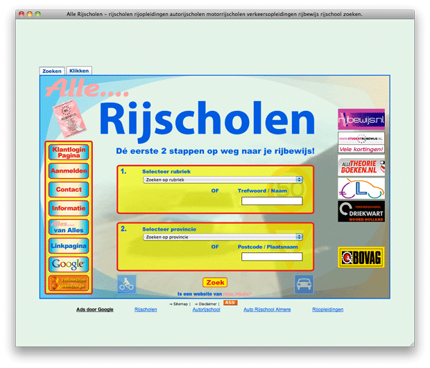 Alle Rijscholen