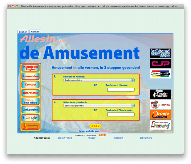 Alles in de Amusement
