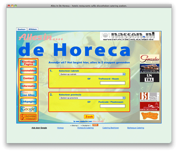 Alles in de Horeca